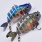 Proberos 3PCS segmented fish lure  Swimbait  Lure Slow Sinking