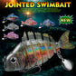 Proberos 3PCS segmented fish lure  Swimbait  Lure Slow Sinking