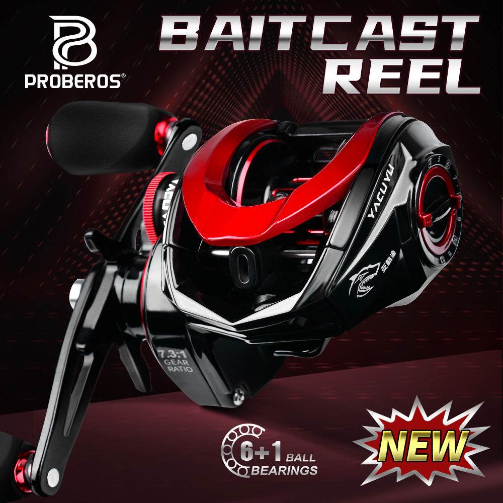 PROBEROS® BAITCAST REEL Precision. Power. Performance – Engineered for the Modern Angler - Proberos