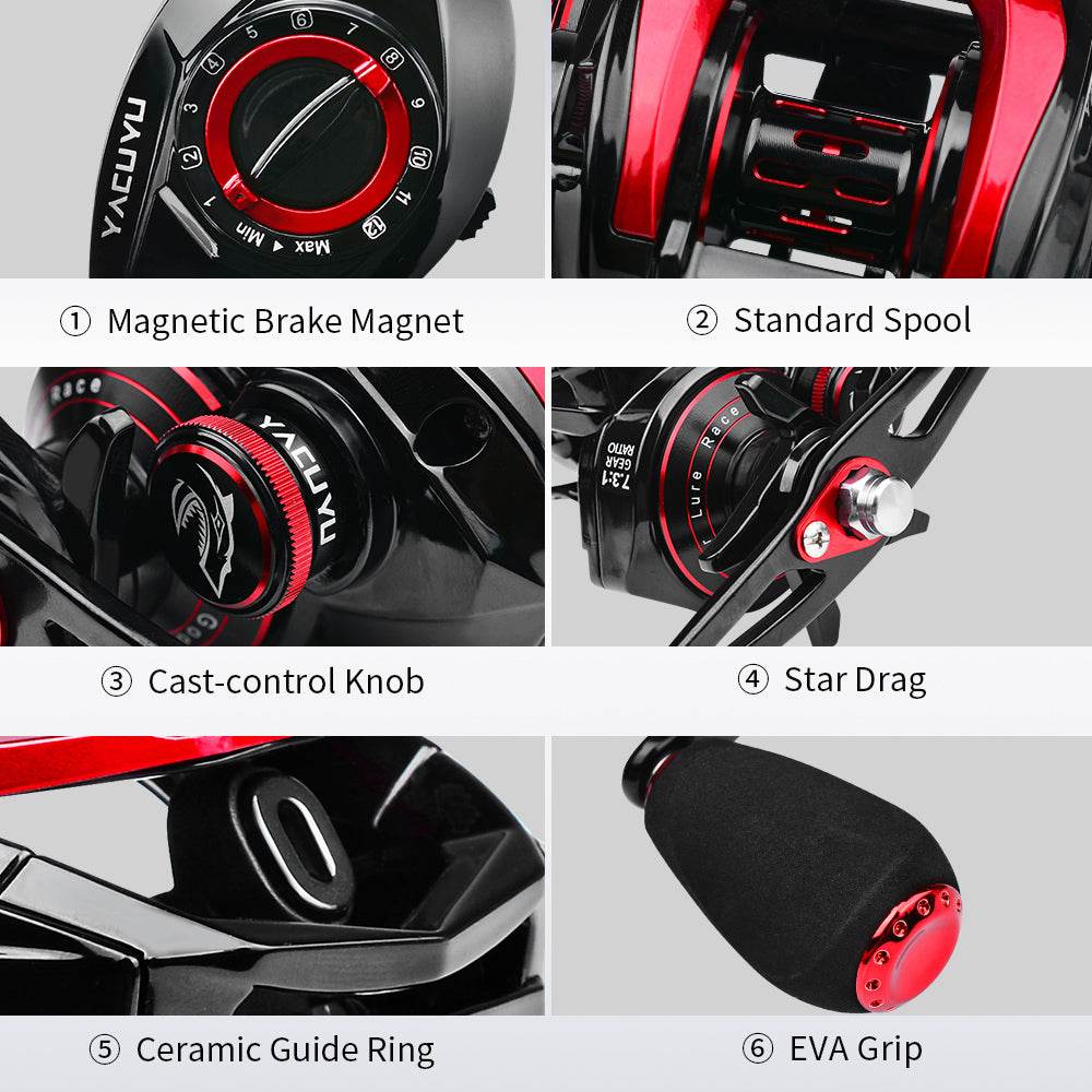 PROBEROS® BAITCAST REEL Precision. Power. Performance – Engineered for the Modern Angler - Proberos