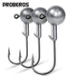 PROBEROS® Sharp Natural Soft Bait Hook 1-20g Soft Worm Hook JIG HOOK Bass Hook Lure Accessories 50pcs - Proberos