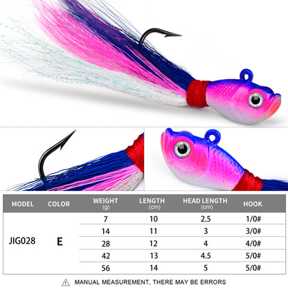 PROBEROS JIG028 7g-56g Small Lead Fish Lure Metal Hard Bait Fake Bait