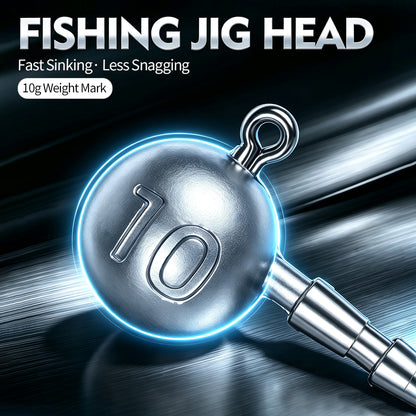 PROBEROS JIG068 Jig Head Hooks Freshwater for Bass Trout Perch