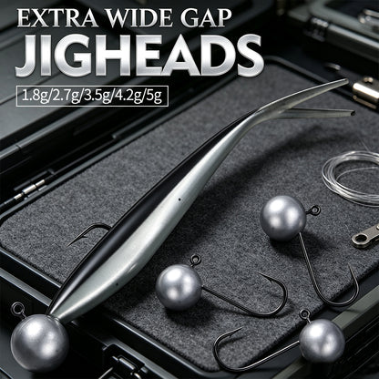 PROBEROS JIG071 Jig Head Hooks Freshwater for Trout Perch Crappie