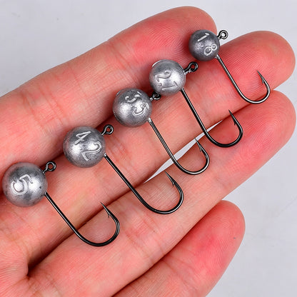 PROBEROS JIG071 Jig Head Hooks Freshwater for Trout Perch Crappie