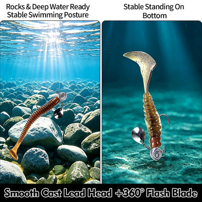 PROBEROS JIG072 Jig Head Hooks 3.5g-10g Freshwater for Trout Perch Crappie
