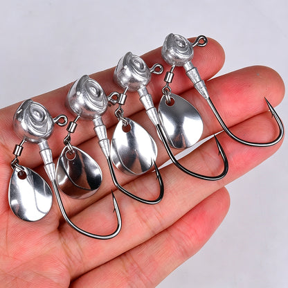 PROBEROS JIG072 Jig Head Hooks 3.5g-10g Freshwater for Trout Perch Crappie