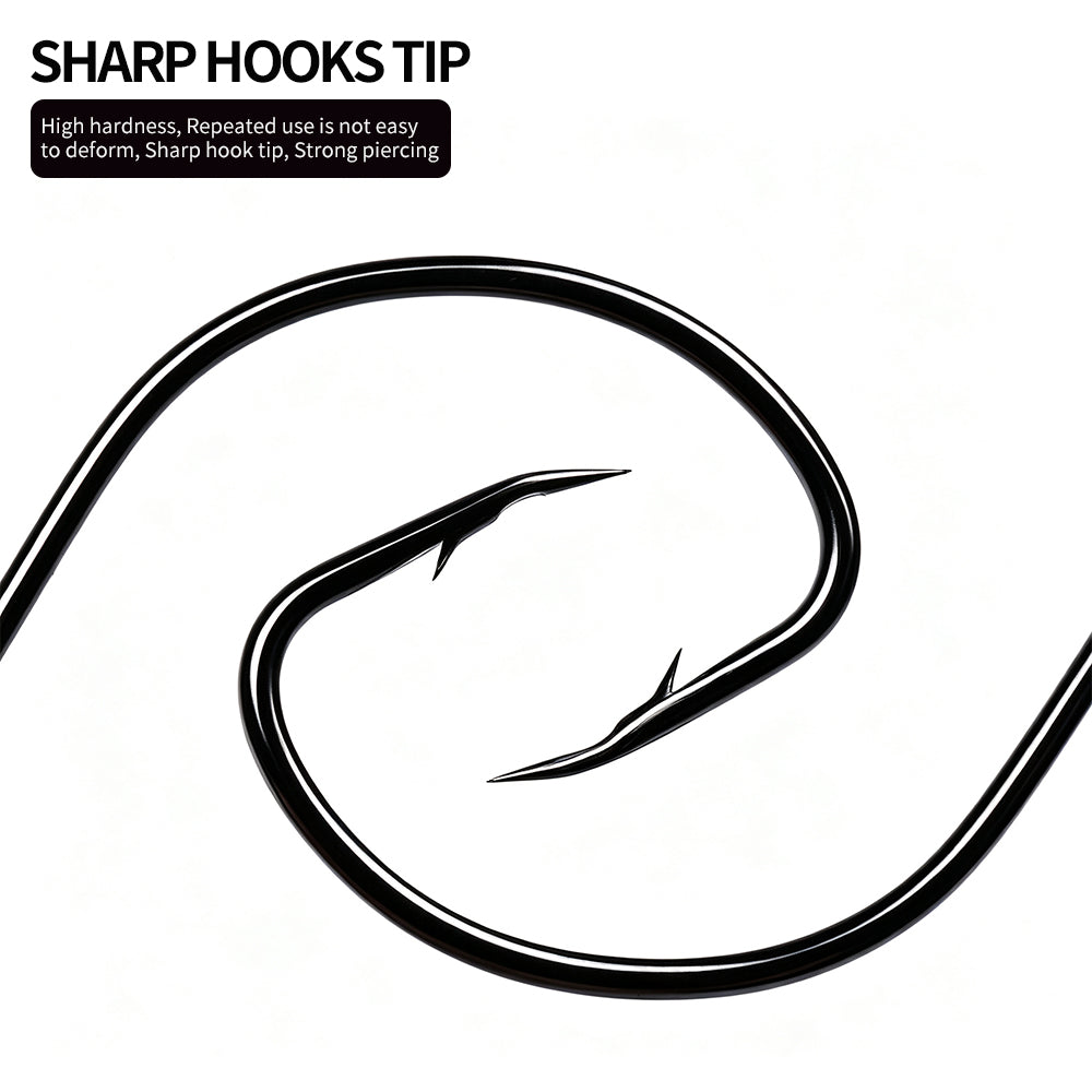 PROBEROS JIG079 Dual Lead Weight Offset Jig Hooks (1.8g-5.6g)