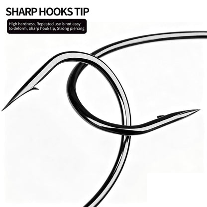 PROBEROS JIG080 Red 3D Eye Offset Lead Jig Hooks (3.2g-13.2g)
