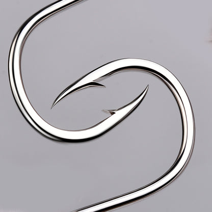 PROBEROS Swivel Twin Single Hook Kit Full Stainless Steel Jig Assist