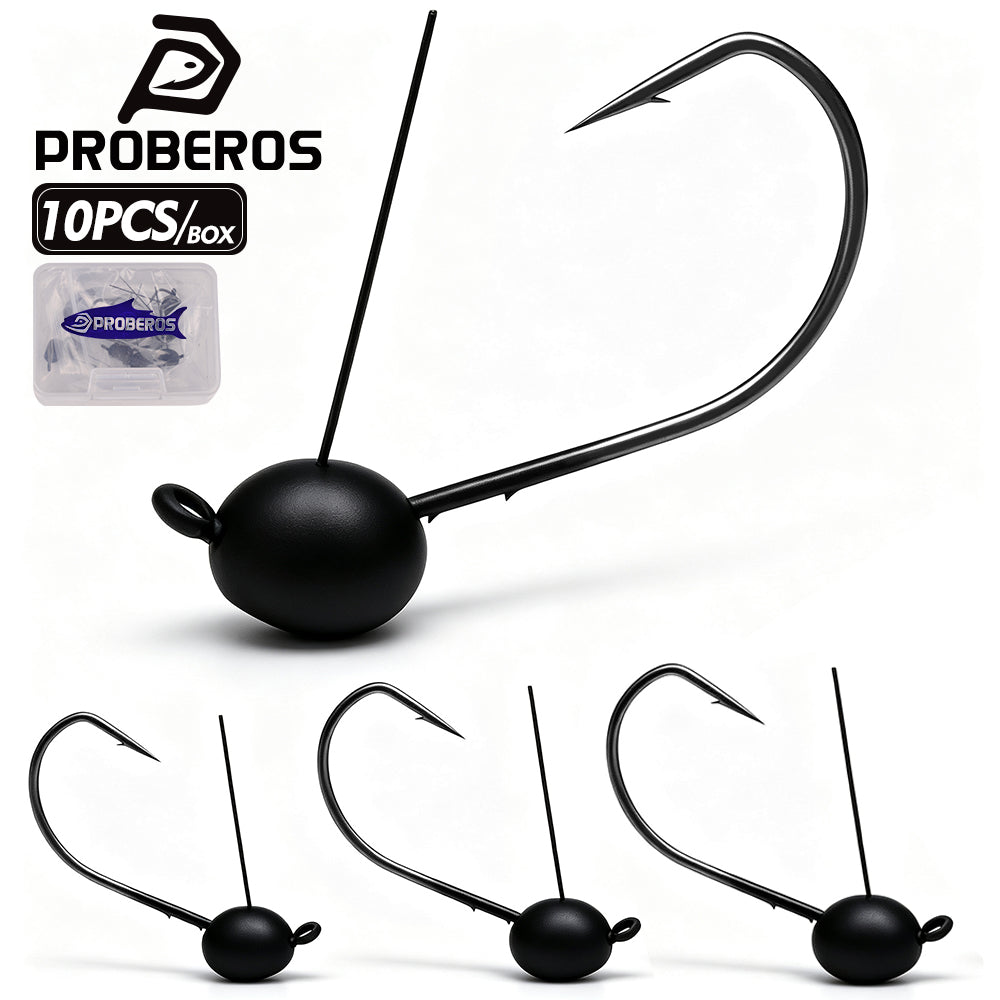 PROBEROS JIG091 Ned Rig Jig Heads Mushroom Jig Hooks
