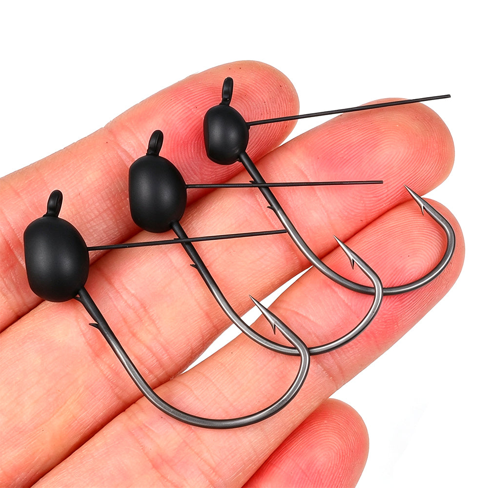 PROBEROS JIG091 Ned Rig Jig Heads Mushroom Jig Hooks