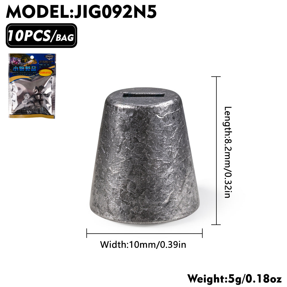 PROBEROS JIG092 Tungsten Cone Fishing Sinkers Weights