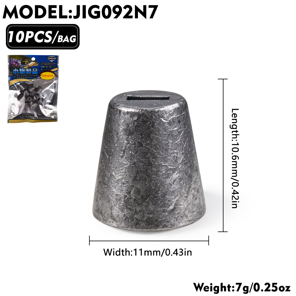 PROBEROS JIG092 Tungsten Cone Fishing Sinkers Weights
