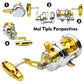 PROBEROS  REEL: Triple Brake Precision Meets Battle-Ready Durability!