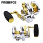 PROBEROS  TRIPLEGEAR XT REEL: Military-Grade Smoothness Meets 3-Stage Brake Mastery!