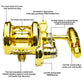 PROBEROS  REEL: Triple Brake Precision Meets Battle-Ready Durability!