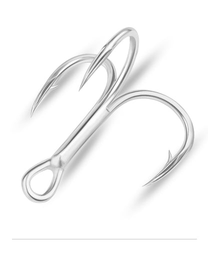 PROBEROS Fish Hook 2/4/6/8/10# Sanben Hook Lure Hook Tied Hair Hook Tackle 100pcs