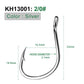 PROBEROS 5package 10pcs/package barbed fishing hook for salt water with high carbon steel suitable for fishing dayu11 freshwater fish hook - Proberos