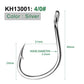 PROBEROS 5package 10pcs/package barbed fishing hook for salt water with high carbon steel suitable for fishing dayu11 freshwater fish hook - Proberos