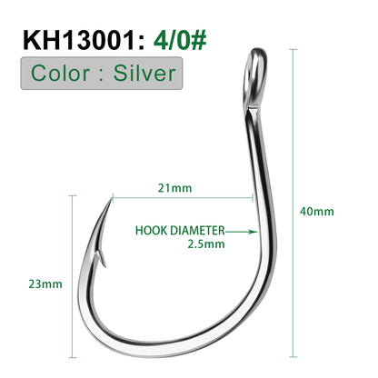 PROBEROS 5package  10pcs/package    barbed fishing hook for salt water with high carbon steel suitable for fishing dayu11 freshwater fish hook