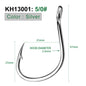 PROBEROS 5package  10pcs/package    barbed fishing hook for salt water with high carbon steel suitable for fishing dayu11 freshwater fish hook