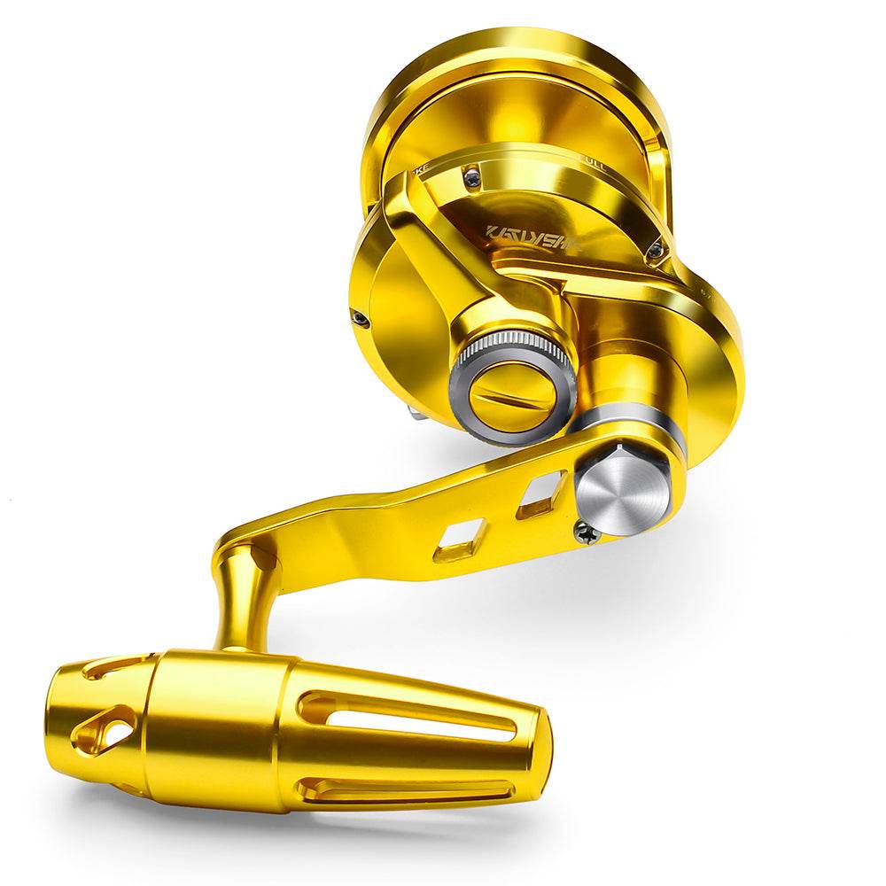 PROBEROS® 1PCS Wholesale Two Speed Big Game Fishing Reel Trolling for Sea Fishing - Proberos