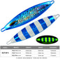 PROBEROS 5PC Metal Jigs Jigging Lure Artificial Baits Jig Lure Saltwater Fishing Tackle