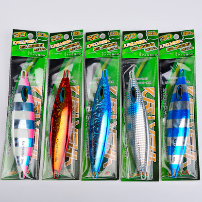 PROBEROS 5PC Metal Jigs Jigging Lure Sanal Baits Jig Lure Saltwater Balık Taşımı