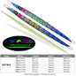 PROBEROS 5PCS Hot. 60g Metal lure Minnow 80g Jig Bait no hook Spinning Baits Sinking