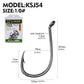 PROBEROS 20 pieces/bag, 5 bags with 100 pieces sold at once High Carbon Steel Slow Jig iron plate Hook Saltwater Jigging Fishing Hook Anzol Fishhook Tackle - Proberos