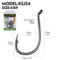 PROBEROS 20 pieces/bag, 5 bags with 100 pieces sold at once High Carbon Steel Slow Jig iron plate Hook Saltwater Jigging Fishing Hook Anzol Fishhook Tackle