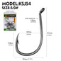 PROBEROS 20 pieces/bag, 5 bags with 100 pieces sold at once High Carbon Steel Slow Jig iron plate Hook Saltwater Jigging Fishing Hook Anzol Fishhook Tackle