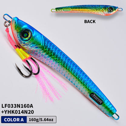 PROBEROS LF033 Slow Jigging Lure with Assist Hook | Saltwater Bait