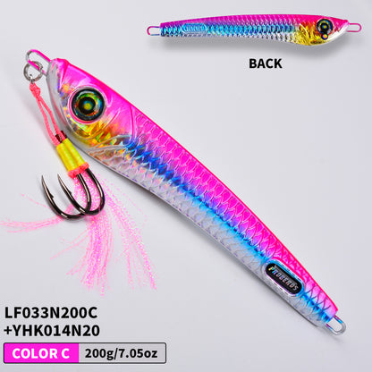 PROBEROS LF033 Slow Jigging Lure with Assist Hook | Saltwater Bait
