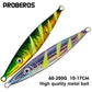 PROBEROS 5PCS Metal Jig Fishing Lure Slow Cast Hard Lure Jigging Spoon Artificial Shore Metal Bait Sea Tackle 60G 80G 100G 120G 160G 200G - Proberos