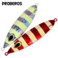 PROBEROS 5PCS Metal Jig Fishing Lure Weights 80-120g Metal Fishing Luminous Bait Saltwater Lures Articulos De Pesca Isca Artificial Fake Fish - Proberos