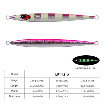 PROBEROS LF113 Saltwater Slow Jigging Lure 3D Sardine 150g-250g