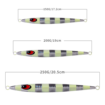 PROBEROS LF113 Saltwater Slow Jigging Lure 3D Sardine 150g-250g