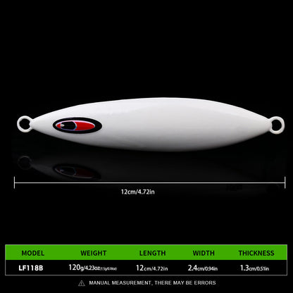 PROBEROS LF118 Slow Jigging Lure Glow Saltwater Jig 80g-300g