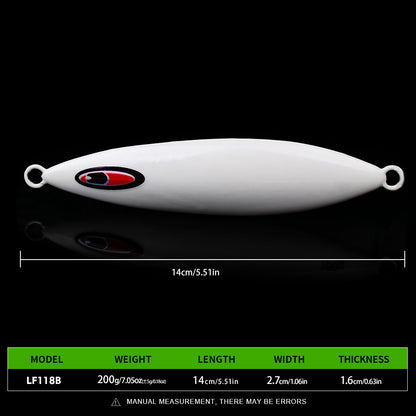 PROBEROS LF118 Slow Jigging Lure Glow Saltwater Jig 80g-300g