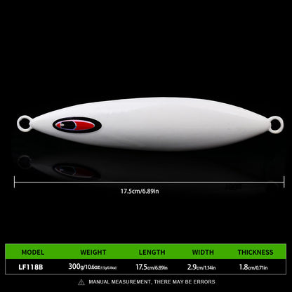 PROBEROS LF118 Slow Jigging Lure Glow Saltwater Jig 80g-300g