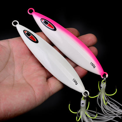 PROBEROS LF118 Slow Jigging Lure Glow Saltwater Jig 80g-300g