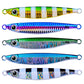 PROBEROS 5pcs Luminous Fishing Lure - Slow Jigging Hard Lure, Iron Plate Fish Design, Realistic Stripes & Marble Patterns, Sunken Throwing Device for Fishing, Fishing Lure - Proberos