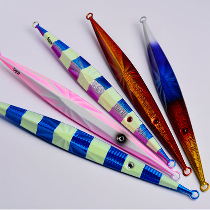 PROBEROS LF123 Slow Jigging Lure Glow Saltwater Bait 100g-400g