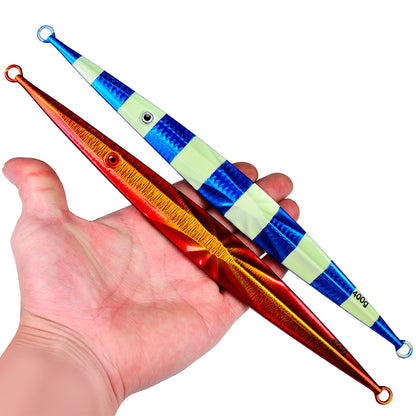 PROBEROS LF123 Slow Jigging Lure Glow Saltwater Bait 100g-400g