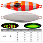PROBEROS 5PCS Slow Sinking Jigging Fishing Lures - Saltwater Metal Spoon Baits, Assorted Colors, Artificial Hard Bait Tackle for Casting, Casting Jigs | Reflective Fishing Lures | Durable Fishing Tackle, Fishing Bait
