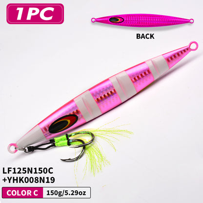 PROBEROS LF125 Saltwater Slow Jigging Lure 30g-250g Vertical Lead Jig