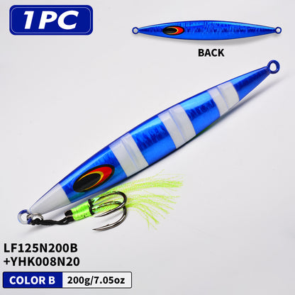 PROBEROS LF125 Saltwater Slow Jigging Lure 30g-250g Vertical Lead Jig