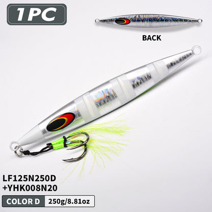PROBEROS LF125 Saltwater Slow Jigging Lure 30g-250g Vertical Lead Jig